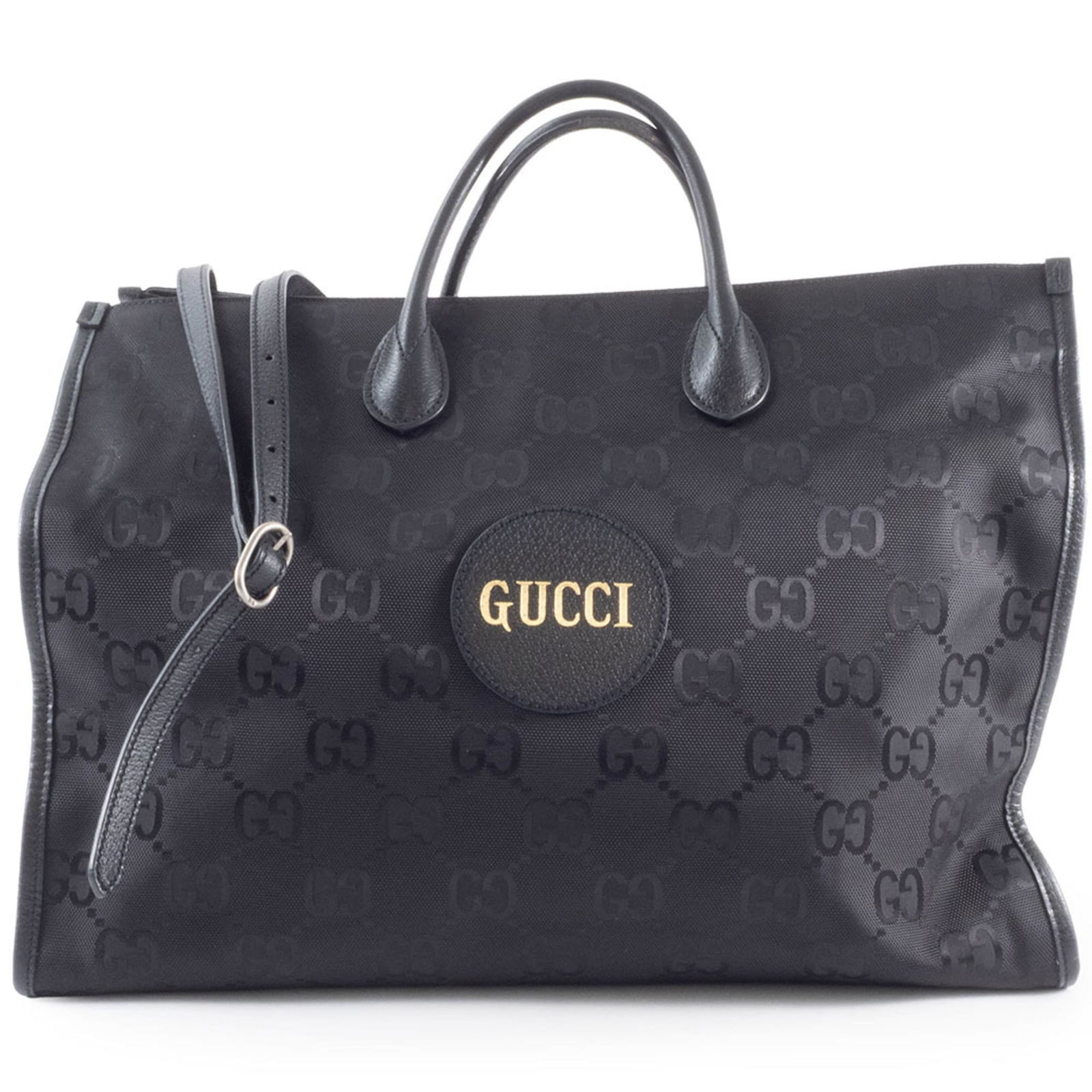 Leather - Gucci Tote Bag Nylon (1 of 19)