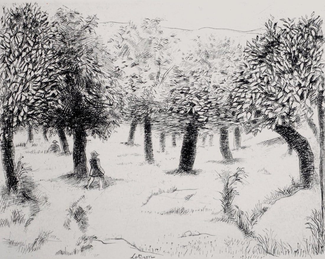 Etching - Robert Lotiron - Composition - Alternance (1 of 8)