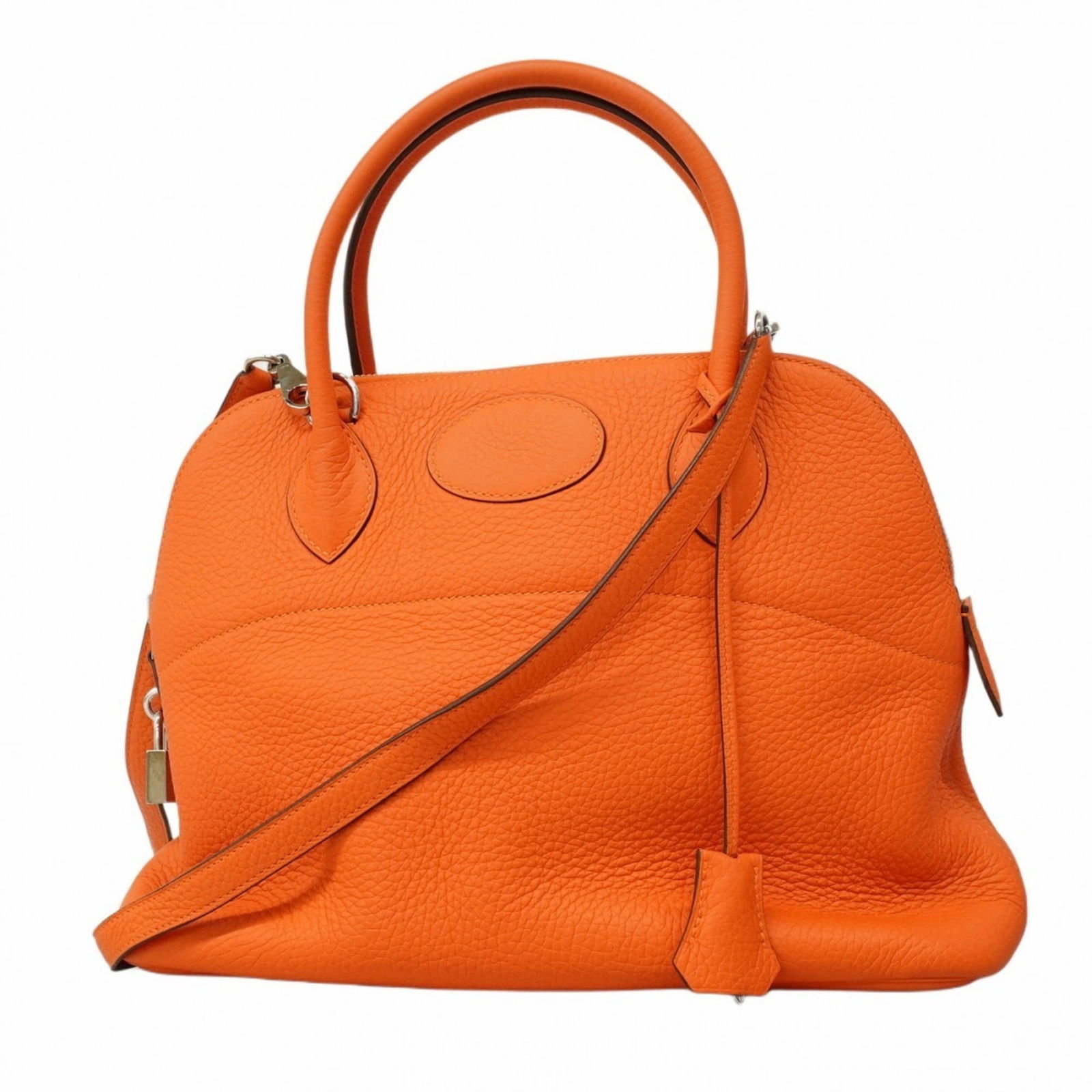 Leather Hermes Handbag Taurillon Clemence (1 of 14)