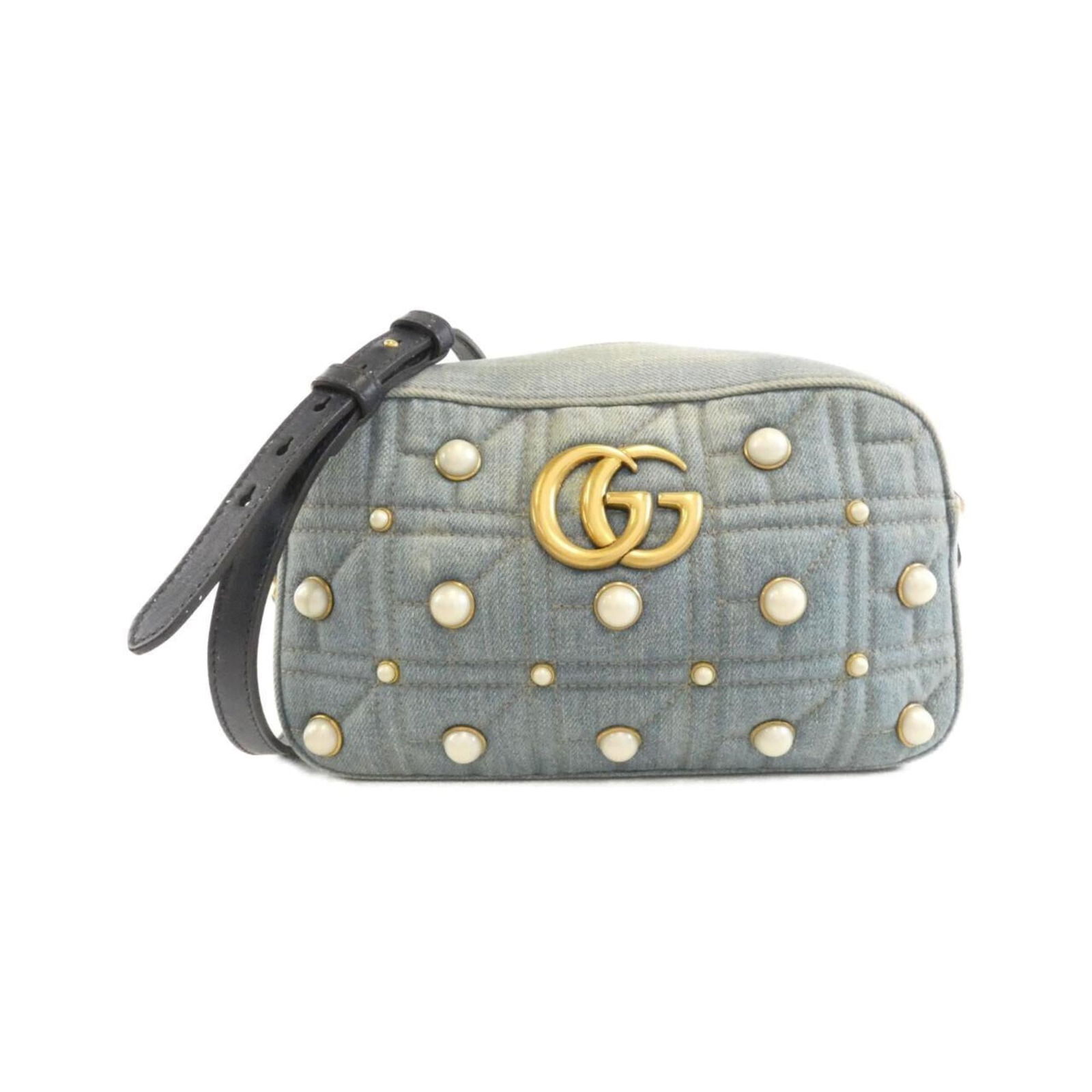 Denim Gucci Shoulder Bag: Denim Gucci Shoulder Bag This listing features Denim Gucci Shoulder Bag. Item specifics are provided below. Item Specifics: Brand: Gucci Type: Shoulder Bag Material: Denim Color: Blue Hardware