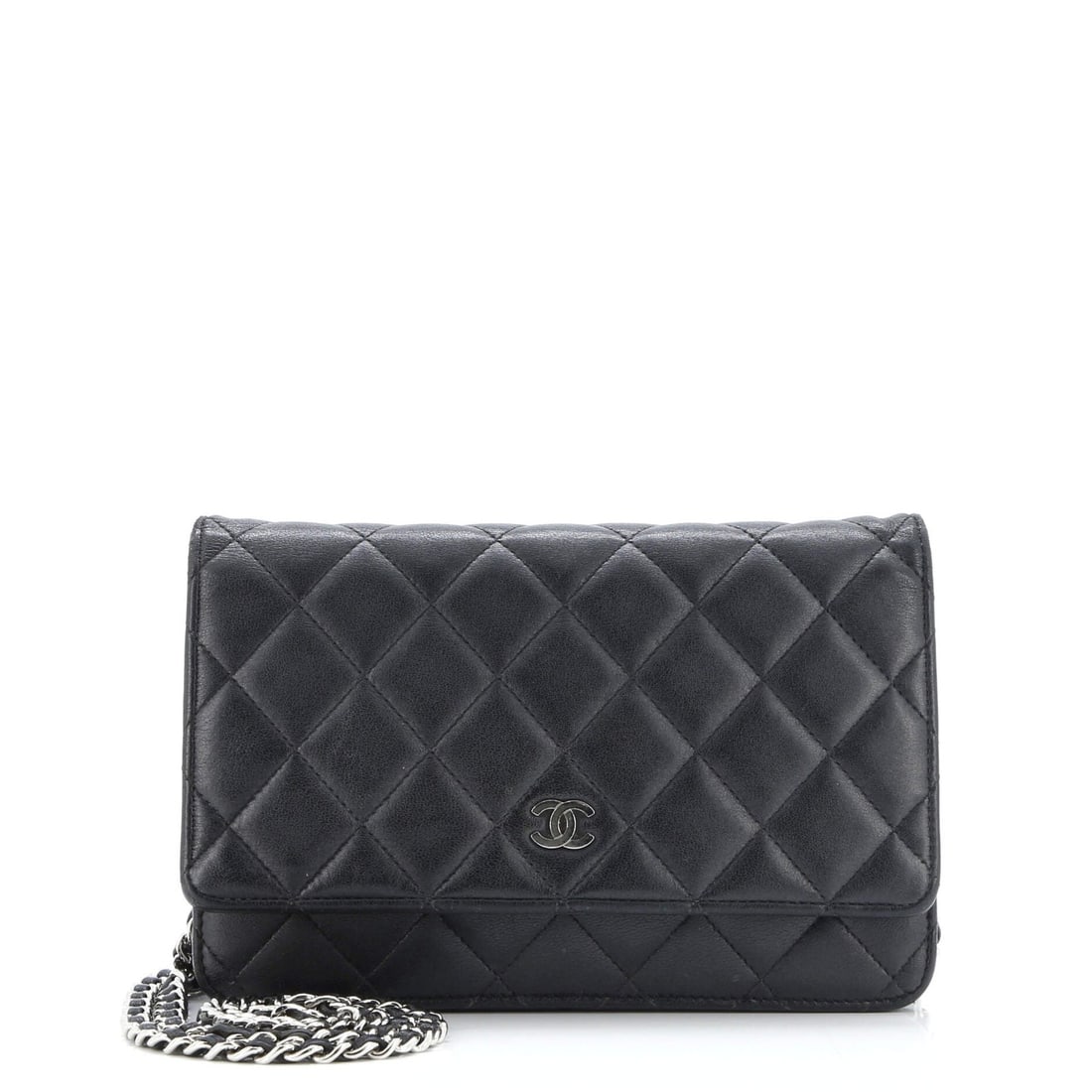 Lambskin Chanel Wallet on Chain Quilted: Lambskin Chanel Wallet on Chain Quilted This listing features Lambskin Chanel Wallet on Chain Quilted. Item specifics are provided below. Item Specifics: Brand: Chanel Exterior Material: Leather