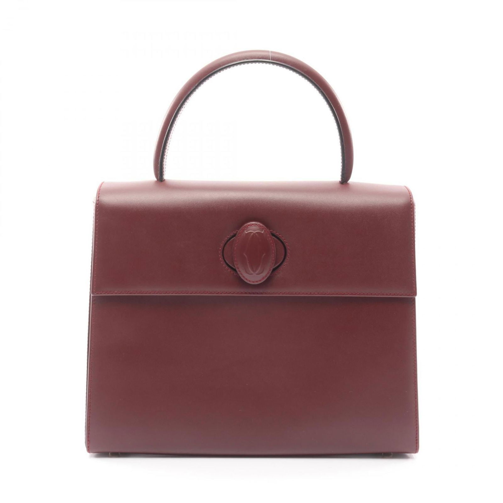 Leather Cartier Handbag (1 of 8)