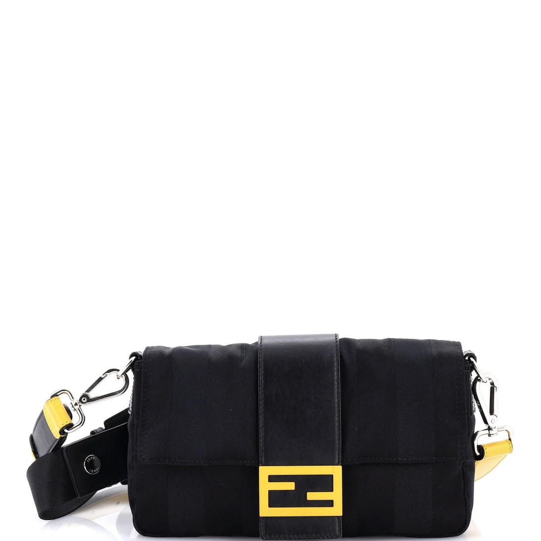 Medium Fendi Baguette Convertible Belt Bag Printed Nylon: Medium Fendi Baguette Convertible Belt Bag Printed Nylon This listing features Medium Fendi Baguette Convertible Belt Bag Printed Nylon. Item specifics are provided below. Item Specifics: Brand: Fendi