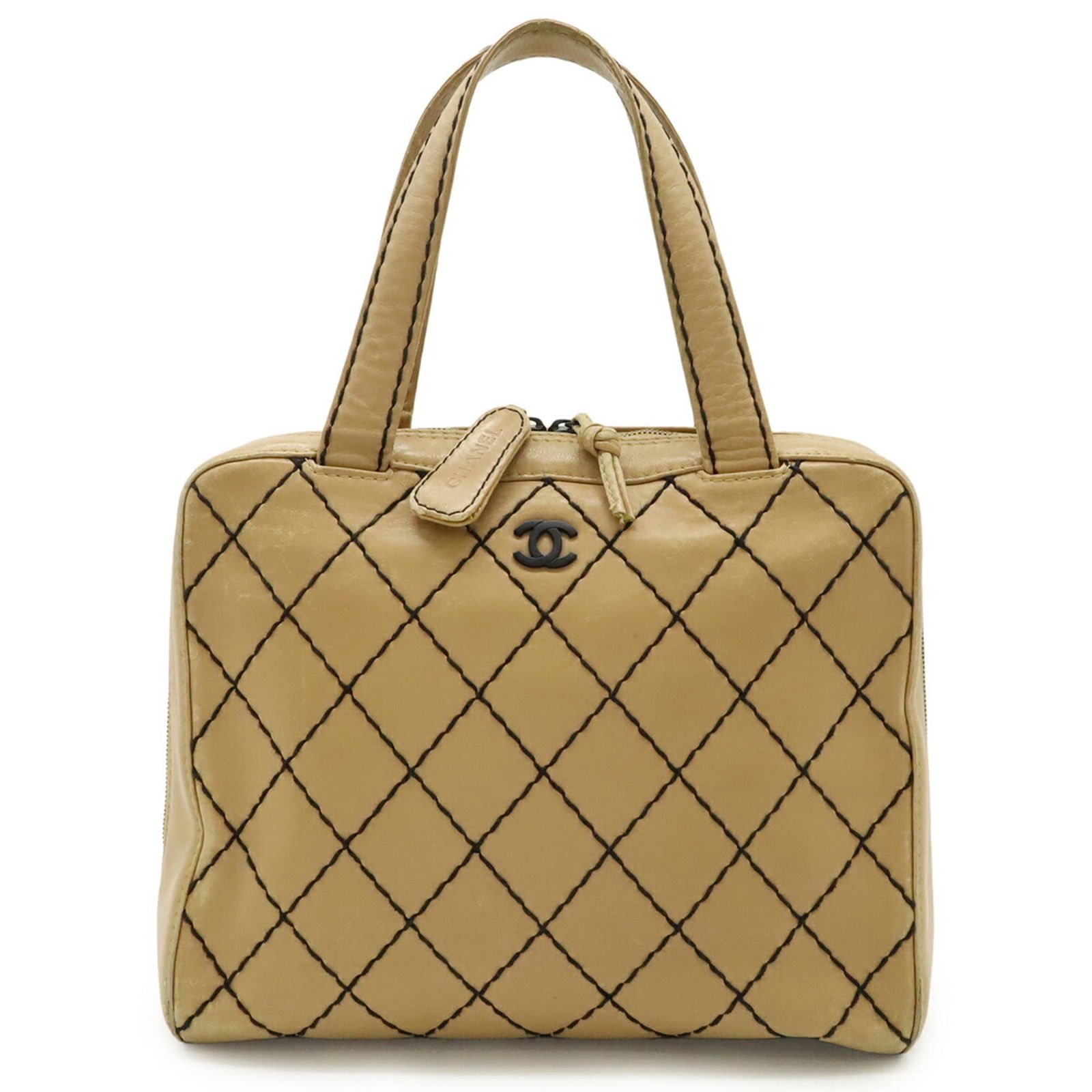 Tote Bag Leather - Chanel Handbag: Tote Bag Leather - Chanel Handbag This listing features Tote Bag Leather - Chanel Handbag. Item specifics are provided below. Item Specifics: Brand: Chanel Type: Handbag, Tote Bag Material: Leather Co