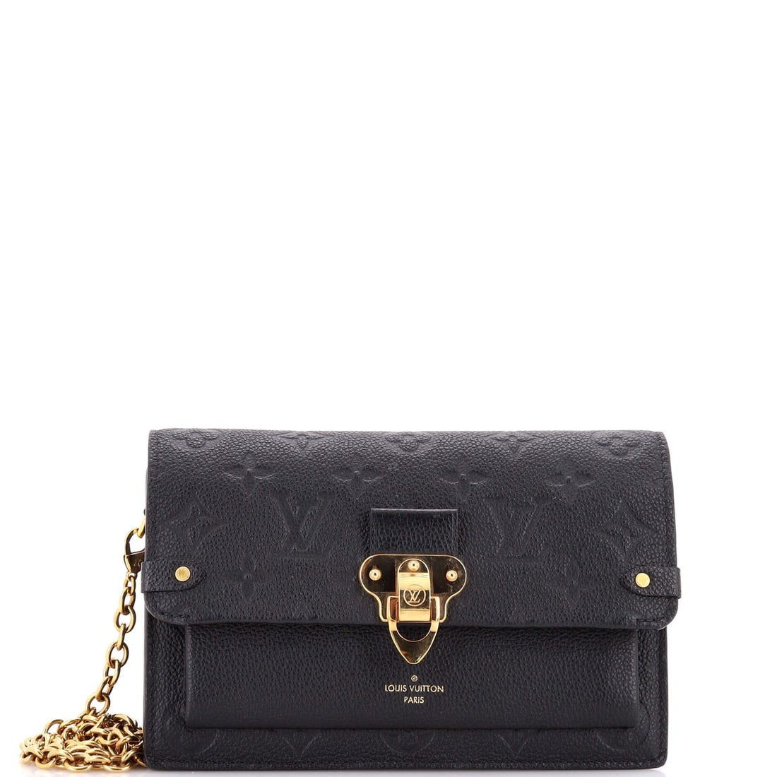 Leather Louis Vuitton Vavin Chain Wallet NM Monogram Empreinte: Leather Louis Vuitton Vavin Chain Wallet NM Monogram Empreinte This listing features Leather Louis Vuitton Vavin Chain Wallet NM Monogram Empreinte. Item specifics are provided below. Item Specifics: