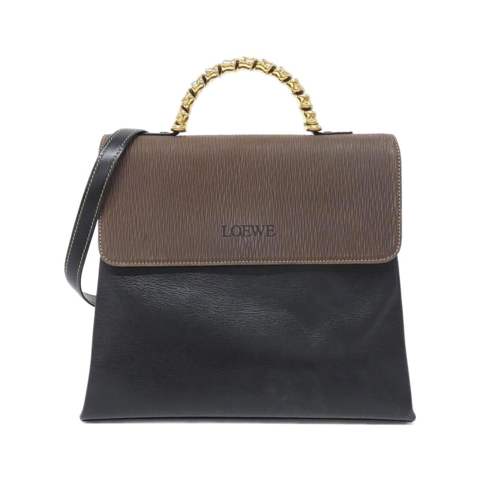 Leather Loewe Handbag (1 of 10)