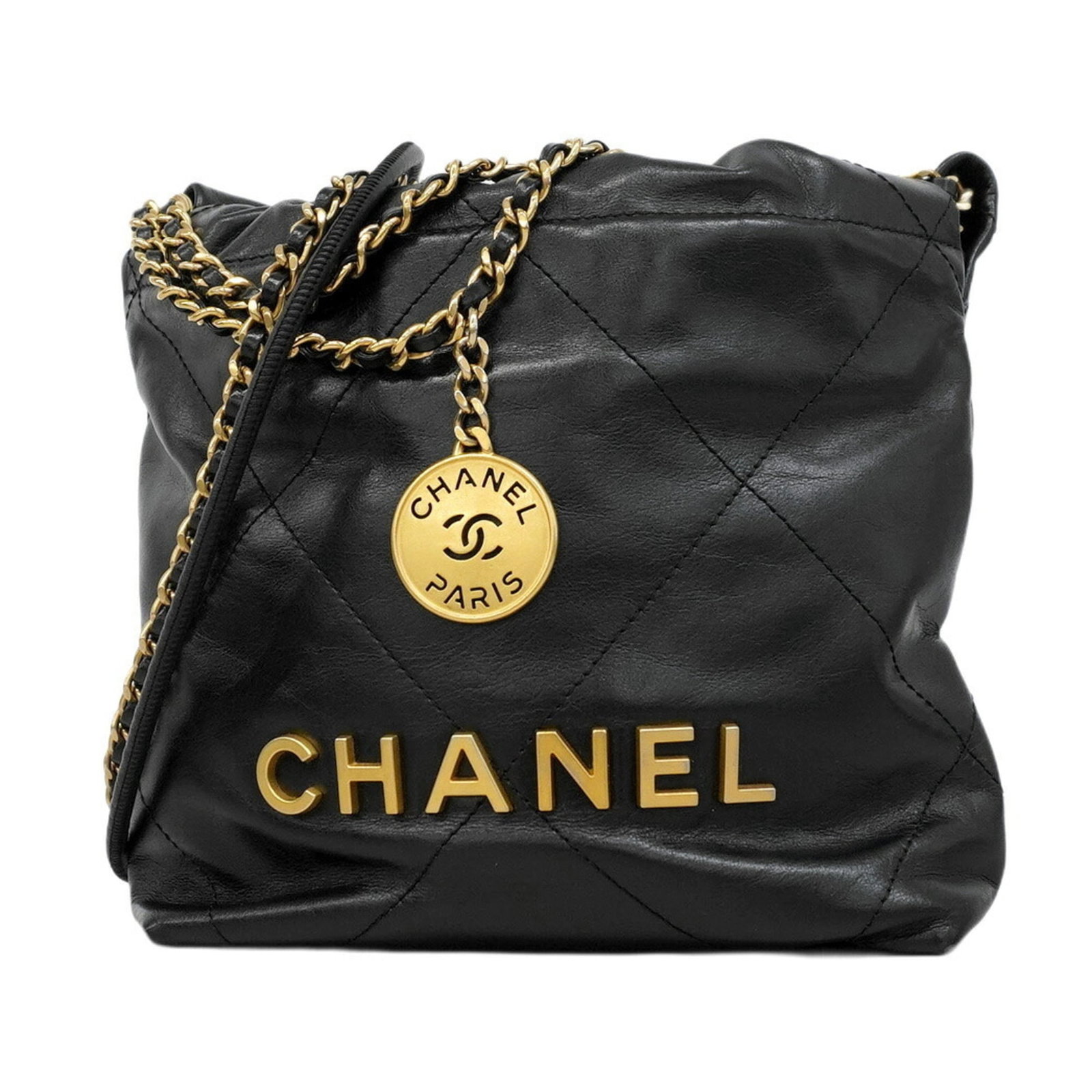 Leather Chanel Shoulder Bag (1 of 11)