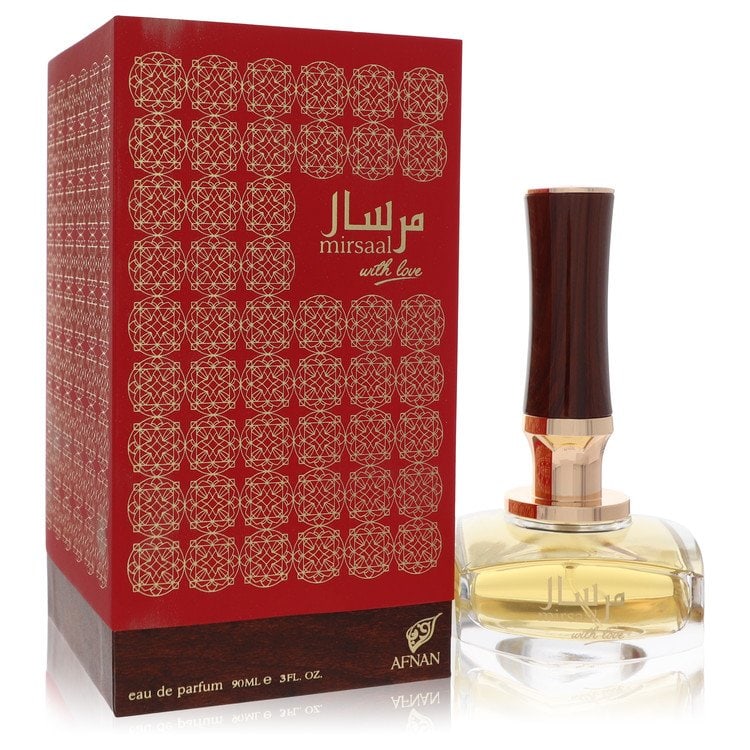 Spray Afnan Mirsaal With Love Perfume By Afnan Eau De Parfum: Spray Afnan Mirsaal With Love Perfume By Afnan Eau De Parfum This listing features Spray Afnan Mirsaal With Love Perfume By Afnan Eau De Parfum. Item specifics are provided below. Item Specifics: