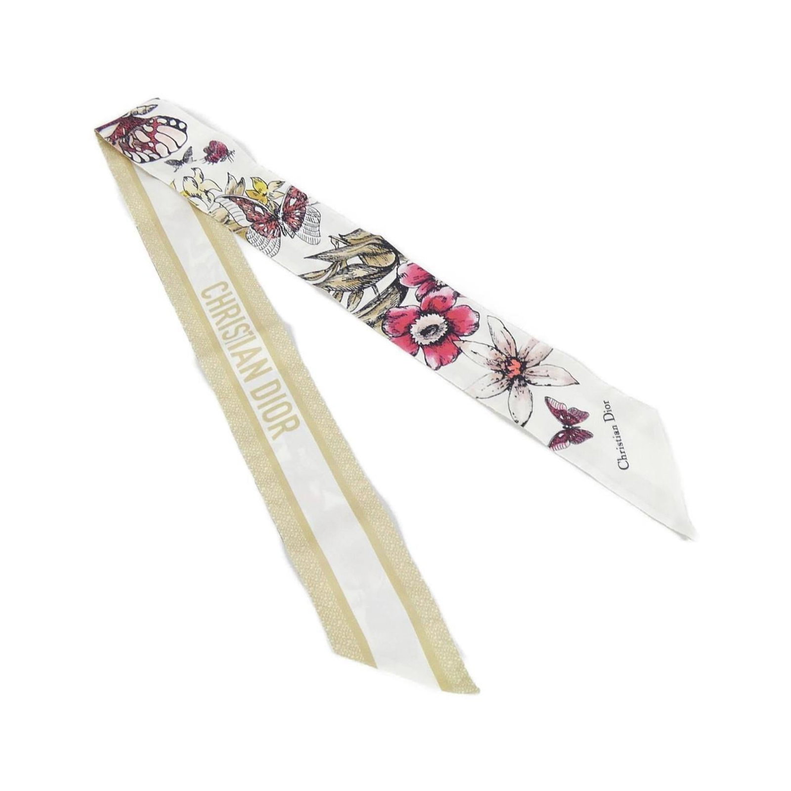 Silk Christian Dior Scarf (1 of 3)