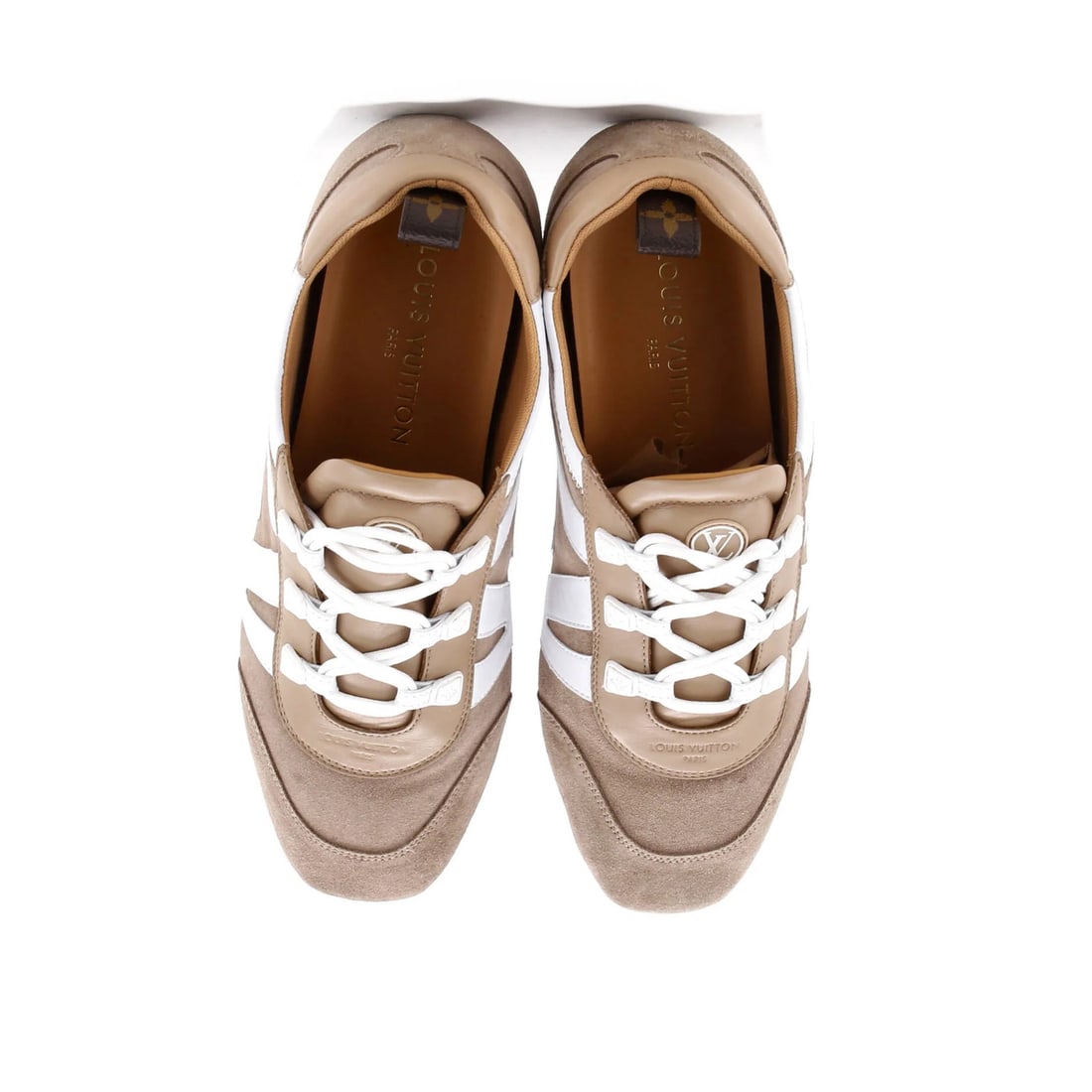 Suede Louis Vuitton Women's LV Sneakerina Sneakers Leather and - 2