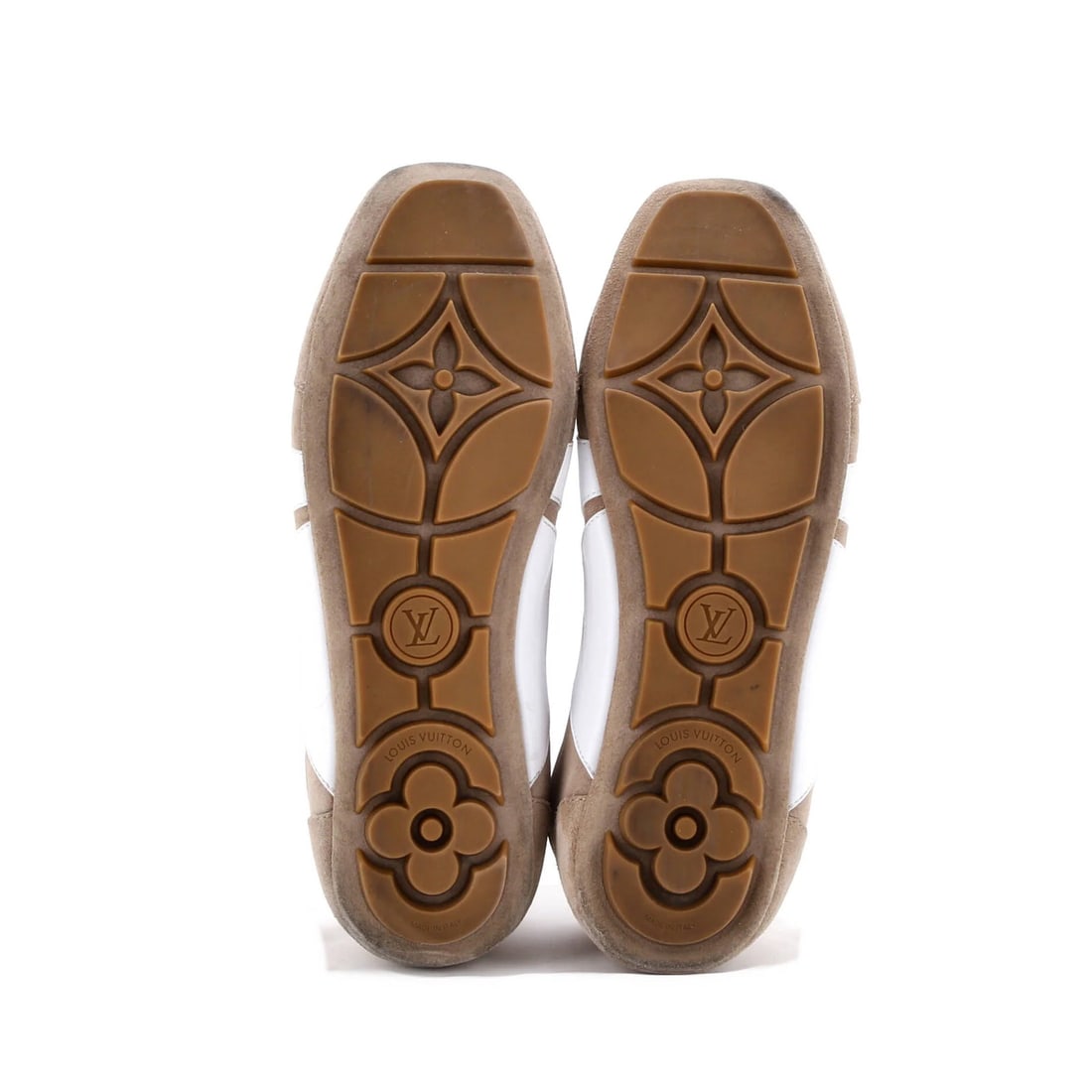 Suede Louis Vuitton Women's LV Sneakerina Sneakers Leather and - 4