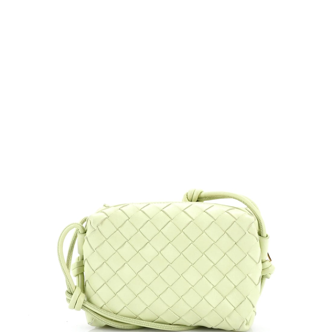 Mini Bottega Veneta Loop Crossbody Bag Intrecciato Nappa (1 of 5)