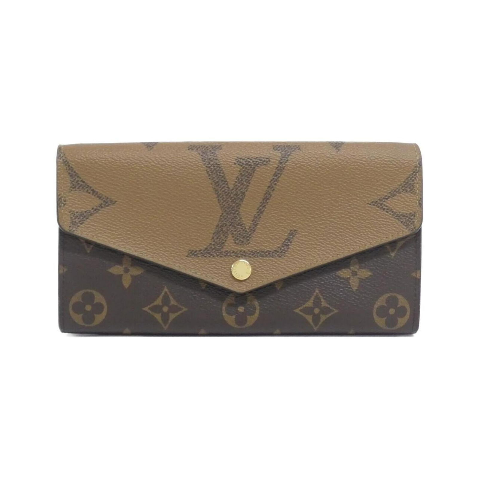 Canvas Louis Vuitton Long Wallet (Bi-Fold) Coated (1 of 9)