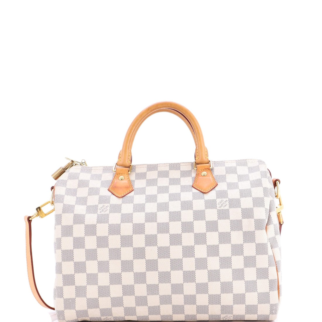 30 Louis Vuitton Speedy Bandouliere Bag Damier (1 of 8)