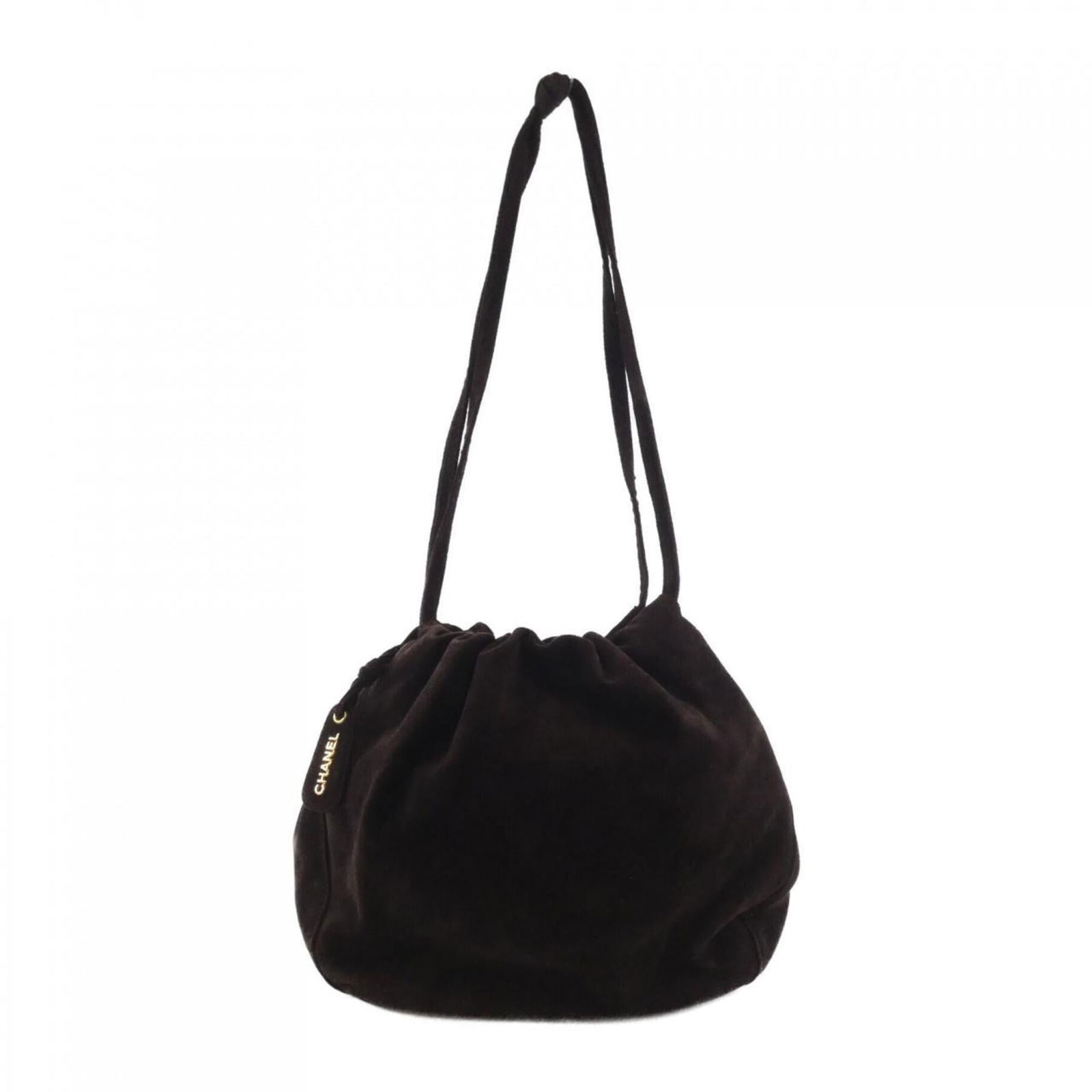 Suede Chanel Shoulder Bag (1 of 9)
