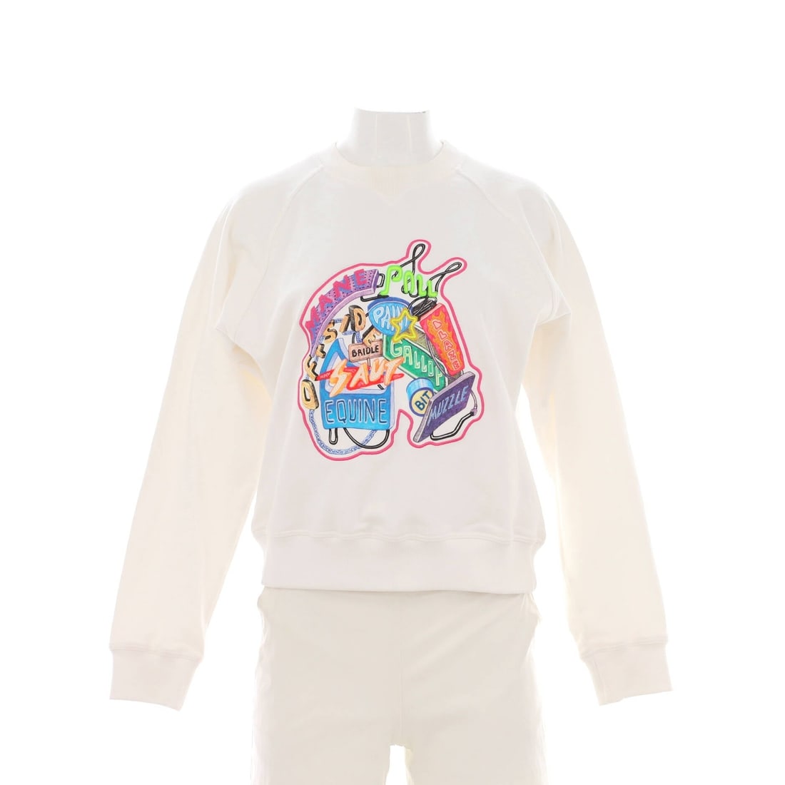 Cotton Hermes Women's Chevaloscope Crewneck Sweater Embroidered: Cotton Hermes Women's Chevaloscope Crewneck Sweater Embroidered This listing features Cotton Hermes Women's Chevaloscope Crewneck Sweater Embroidered. Item specifics are provided below. Item Specifics