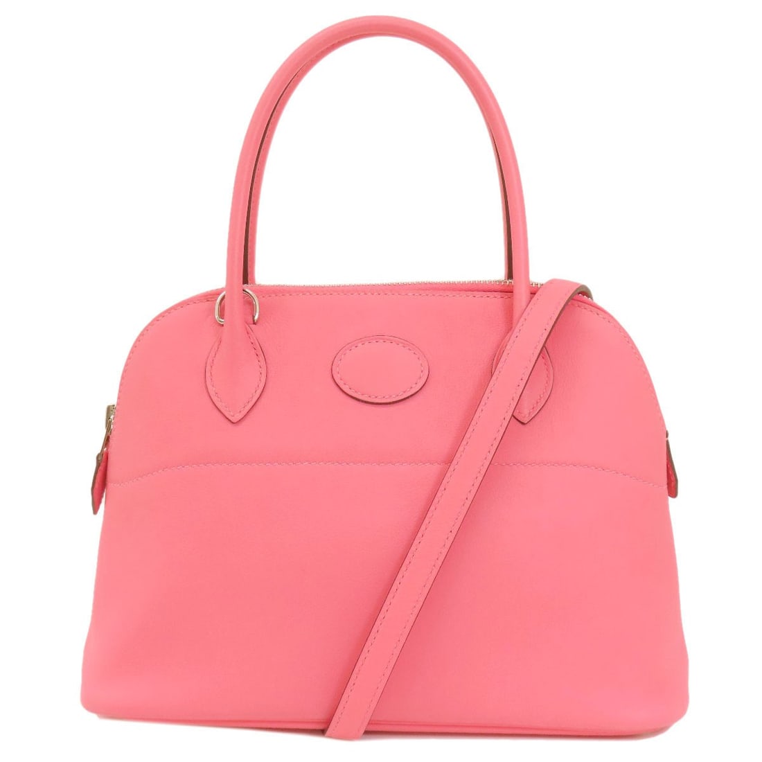 Swift HERMES Bolide27 Pink SilverHardware Handbag: Swift HERMES Bolide27 Pink SilverHardware Handbag This listing features Swift HERMES Bolide27 Pink SilverHardware Handbag. Item specifics are provided below. Item Specifics: Brand: HERMES Style: