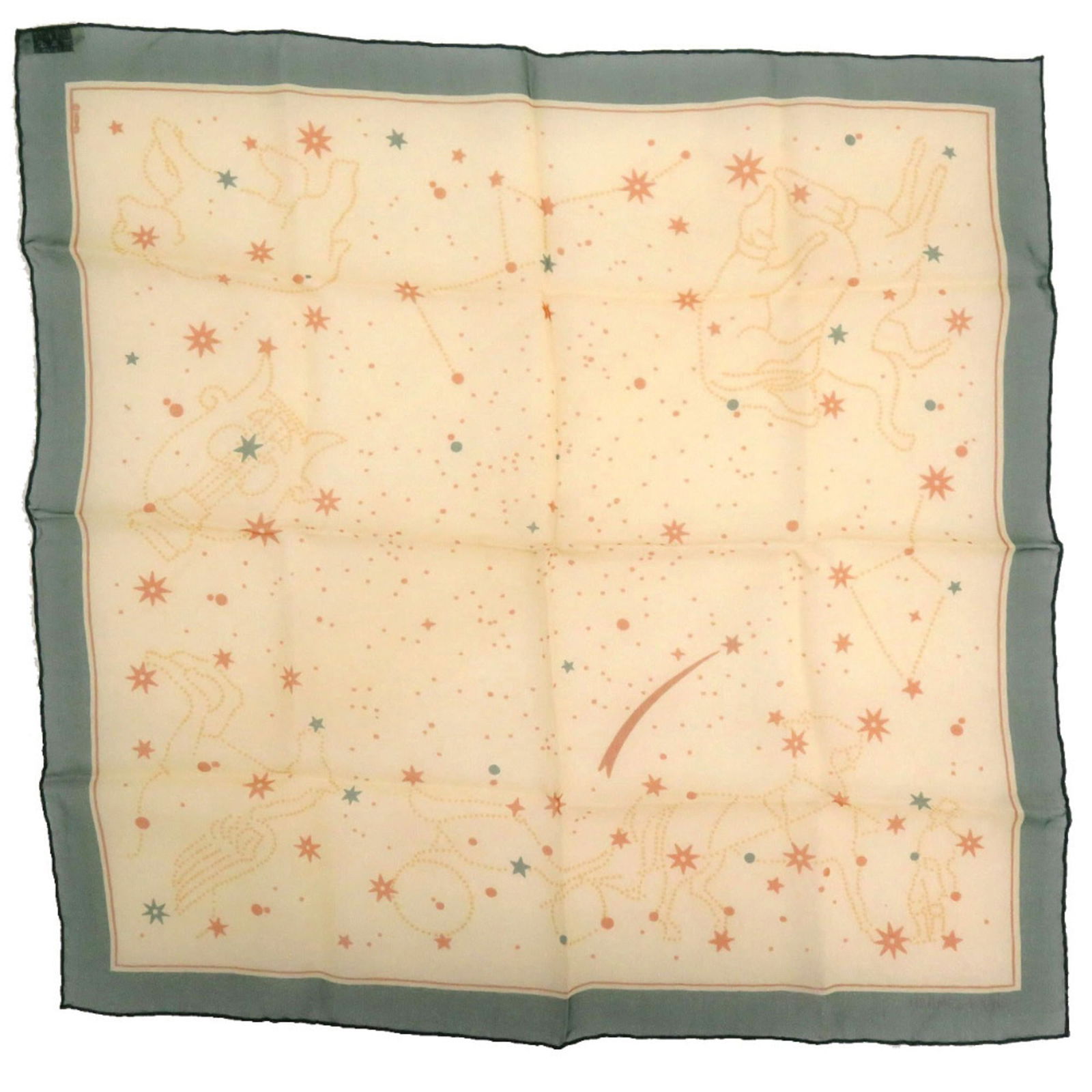 Silk Hermes Scarf: Silk Hermes Scarf This listing features Silk Hermes Scarf. Item specifics are provided below. Item Specifics: Brand: Hermes Type: Scarf Gender: Women Color: Beige, Green, Yellow Material: Silk Conditi