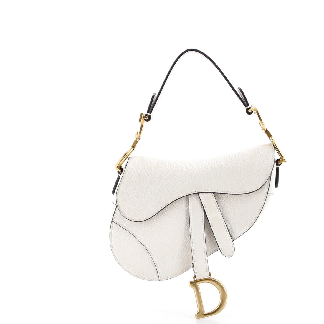 Mini Christian Dior Saddle Handbag Leather (1 of 6)