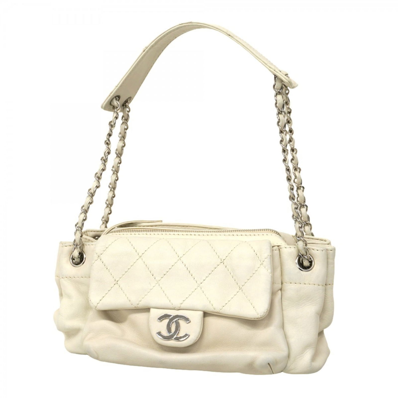 Leather Chanel Shoulder Bag (1 of 13)