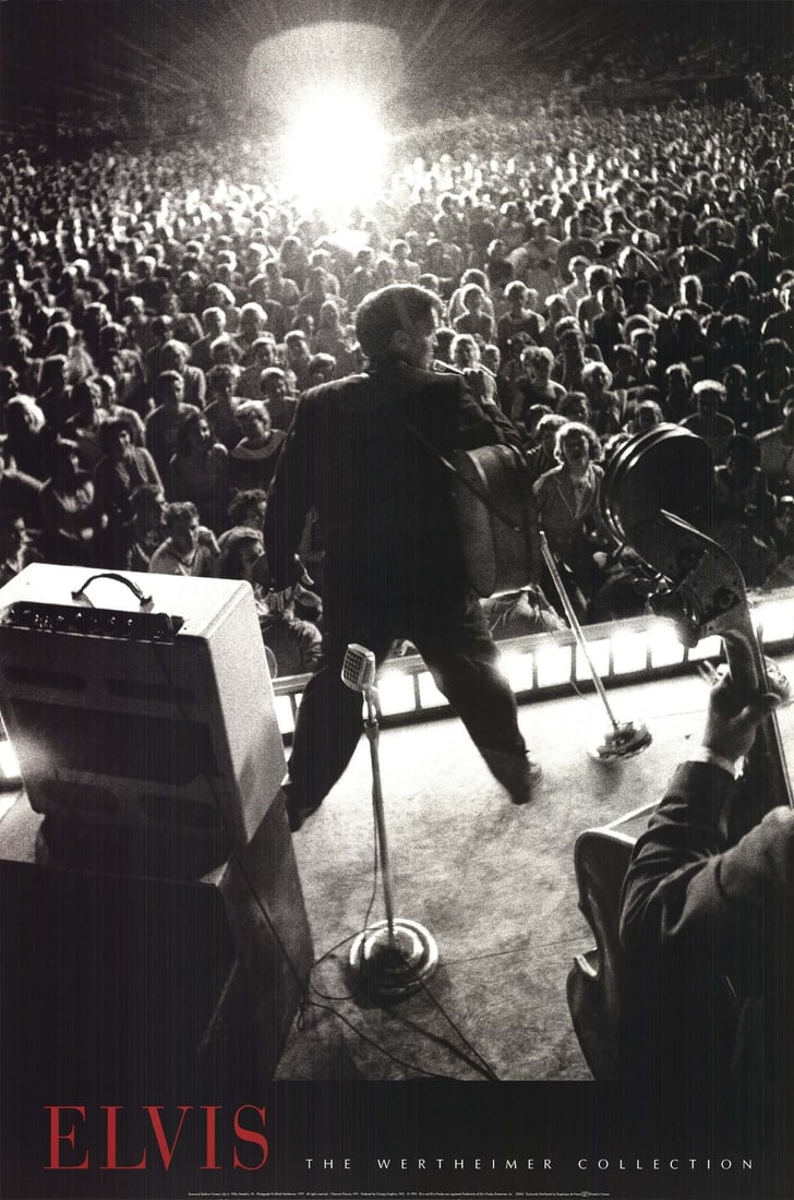Lithogr ALFRED WERTHEIMER Russwood Stadium Concert July 4 1956 36" x 24" Offset (1 of 10)