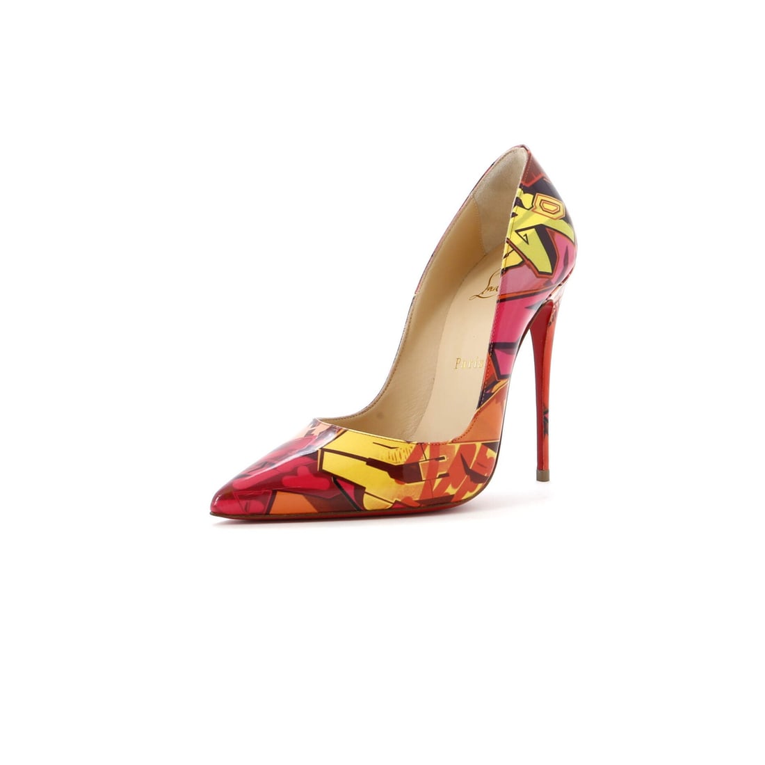 120 Christian Louboutin Women's So Kate Pumps Printed Patent (1 of 5)