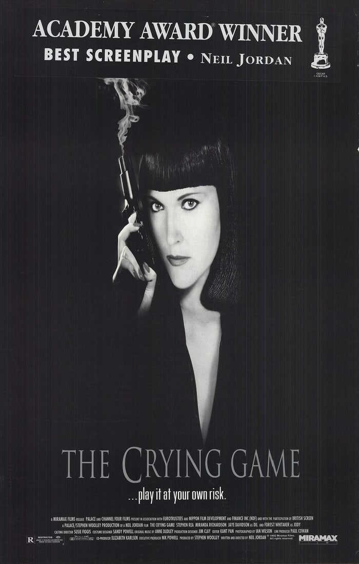 1992 ARTIST UNKNOWN The Crying Game 39" x 25" Offset Lithograph (1 of 4)