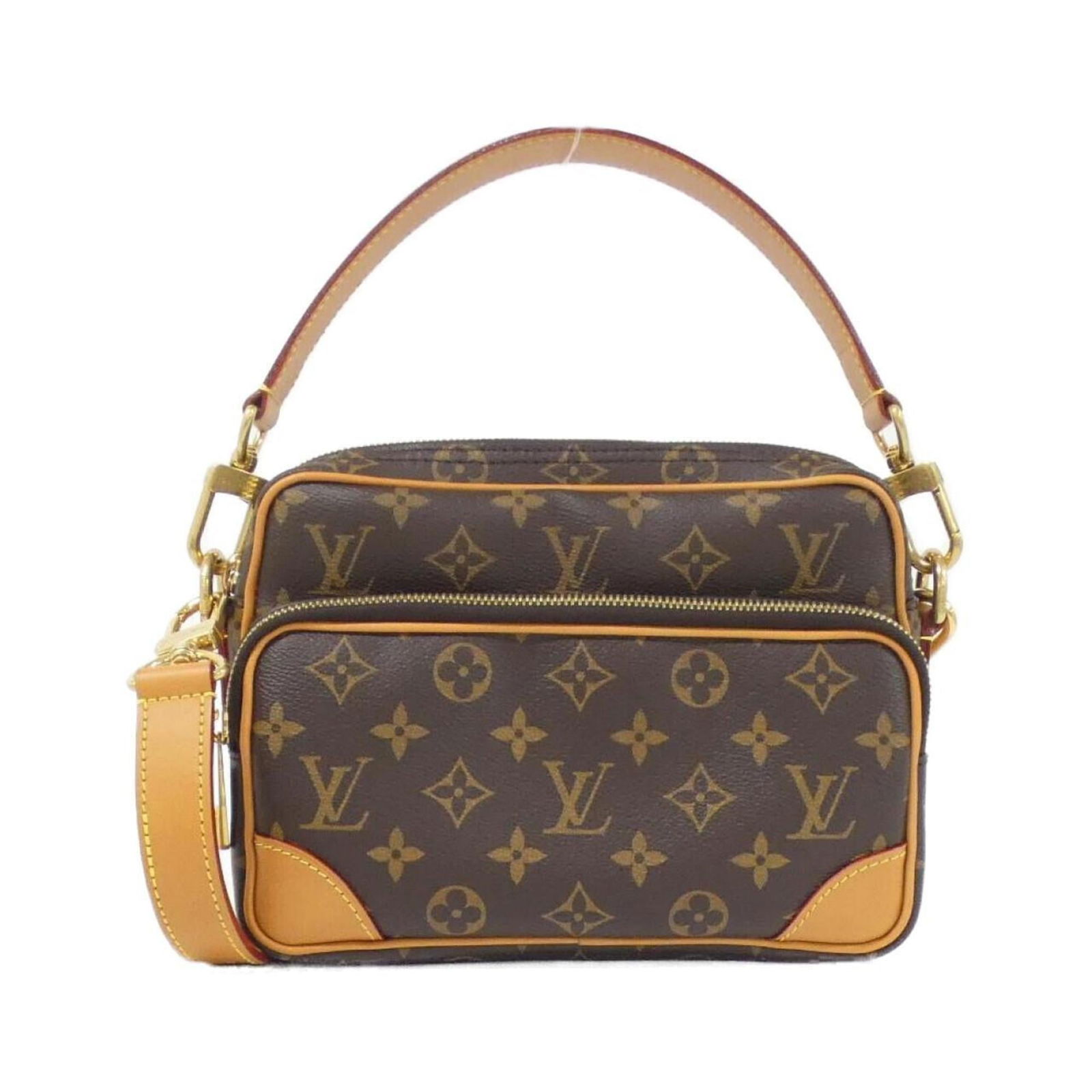 Canvas Louis Vuitton Shoulder Bag Coated (1 of 10)