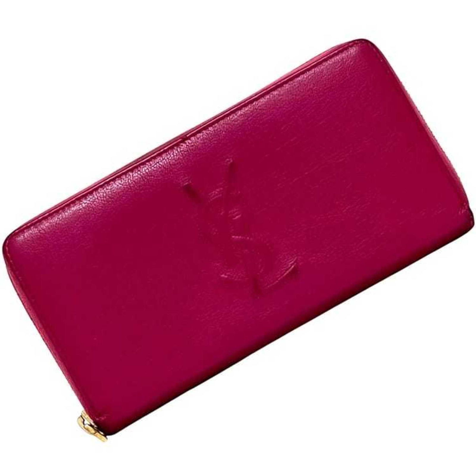 Leather Yves Saint Laurent Long Wallet (Bi-Fold) (1 of 11)