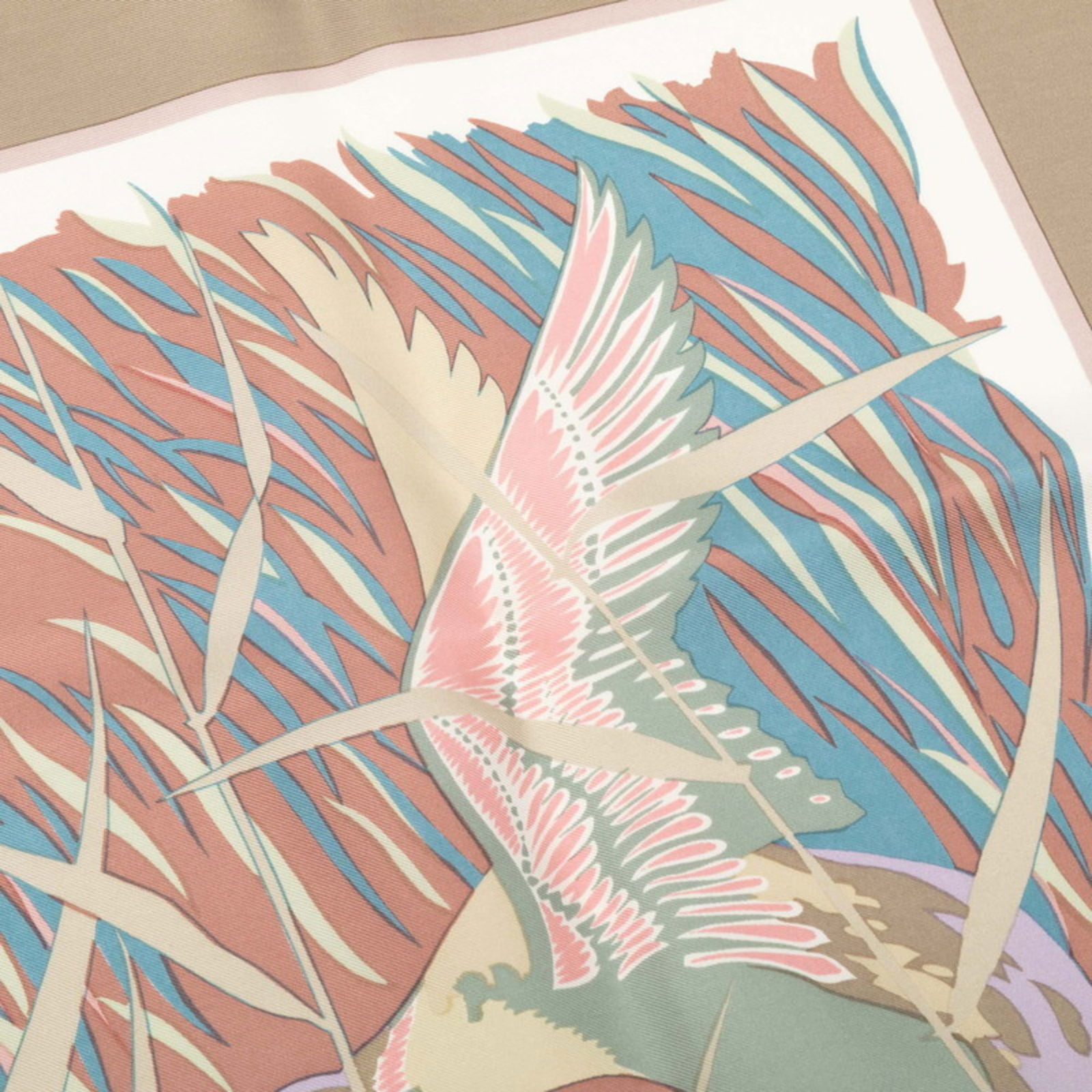 Silk Hermes Scarf - 4