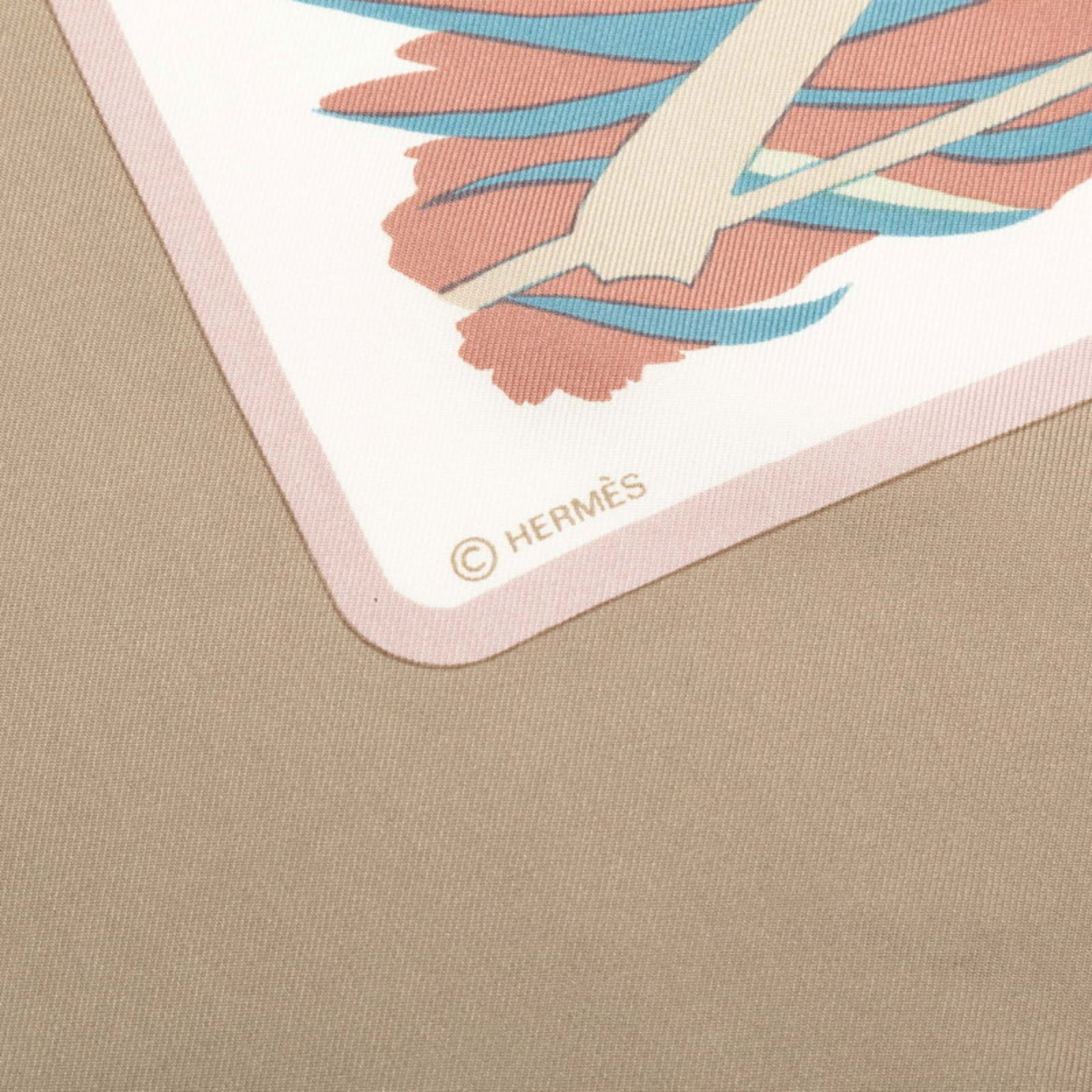 Silk Hermes Scarf - 7