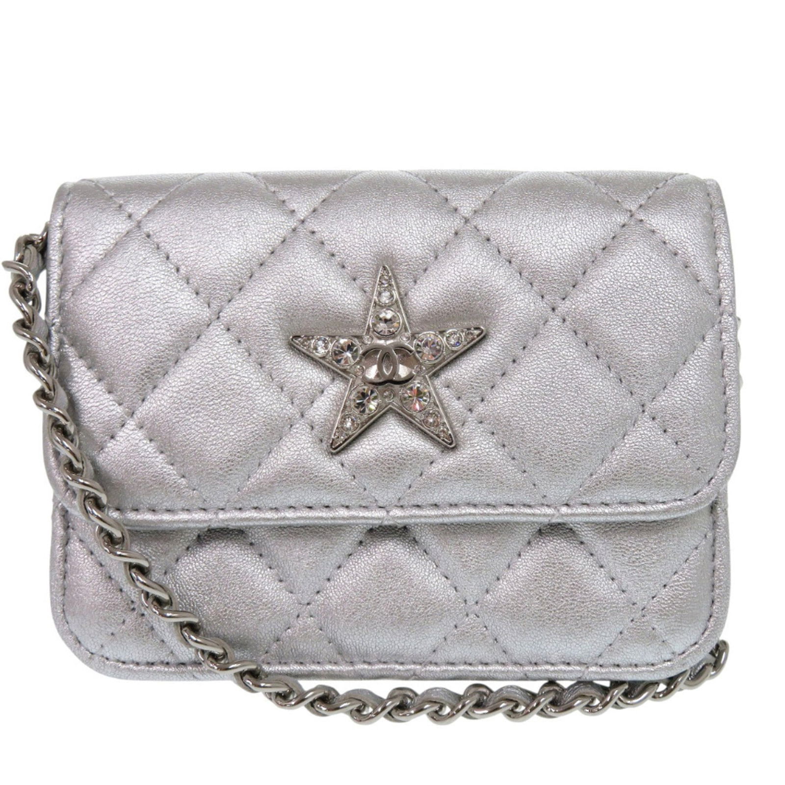 Leather Chanel Card Case: Leather Chanel Card Case This listing features Leather Chanel Card Case. Item specifics are provided below. Item Specifics: Brand: Chanel Type: Card Case Gender: Women Color: Silver Material: