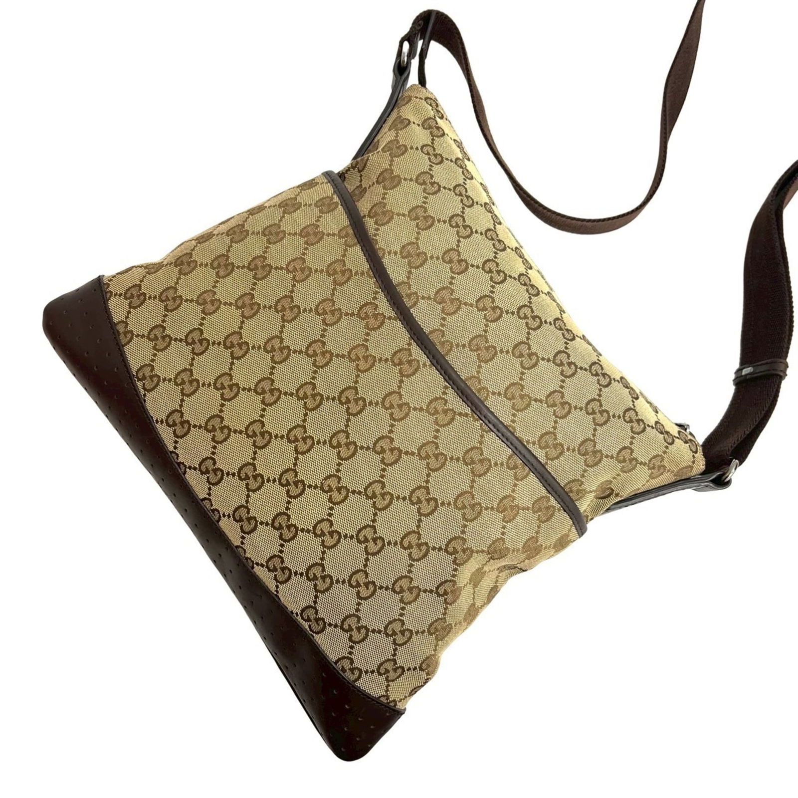 Canvas - Gucci Pochette - Shoulder Bag Leather: Canvas - Gucci Pochette - Shoulder Bag Leather This listing features Canvas - Gucci Pochette - Shoulder Bag Leather. Item specifics are provided below. Item Specifics: Brand: Gucci Type: Pochette,