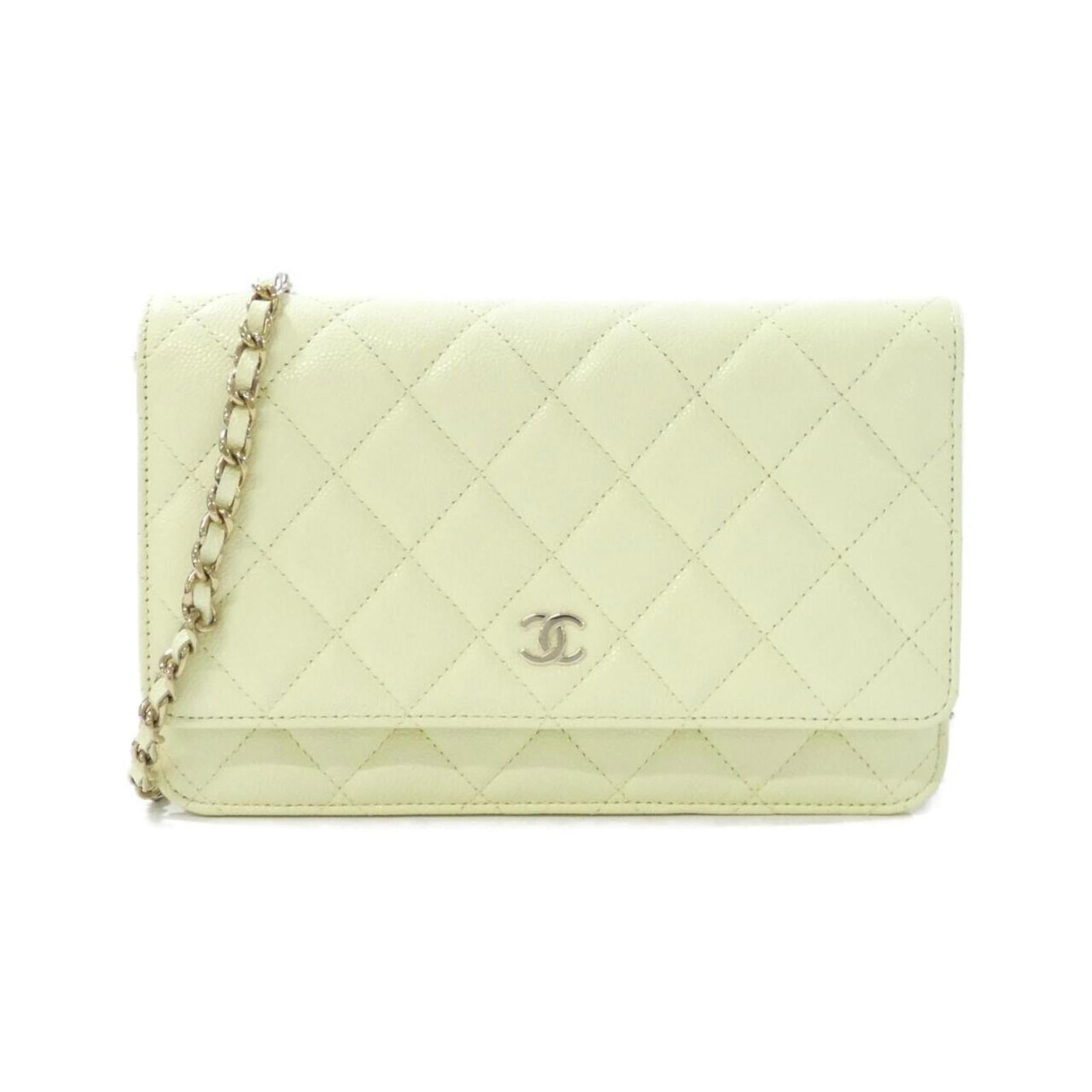 Calfskin Chanel Chain/ Shoulder Wallet Grained: Calfskin Chanel Chain/ Shoulder Wallet Grained This listing features Calfskin Chanel Chain/ Shoulder Wallet Grained. Item specifics are provided below. Item Specifics: Brand: Chanel Type: Chain/Should
