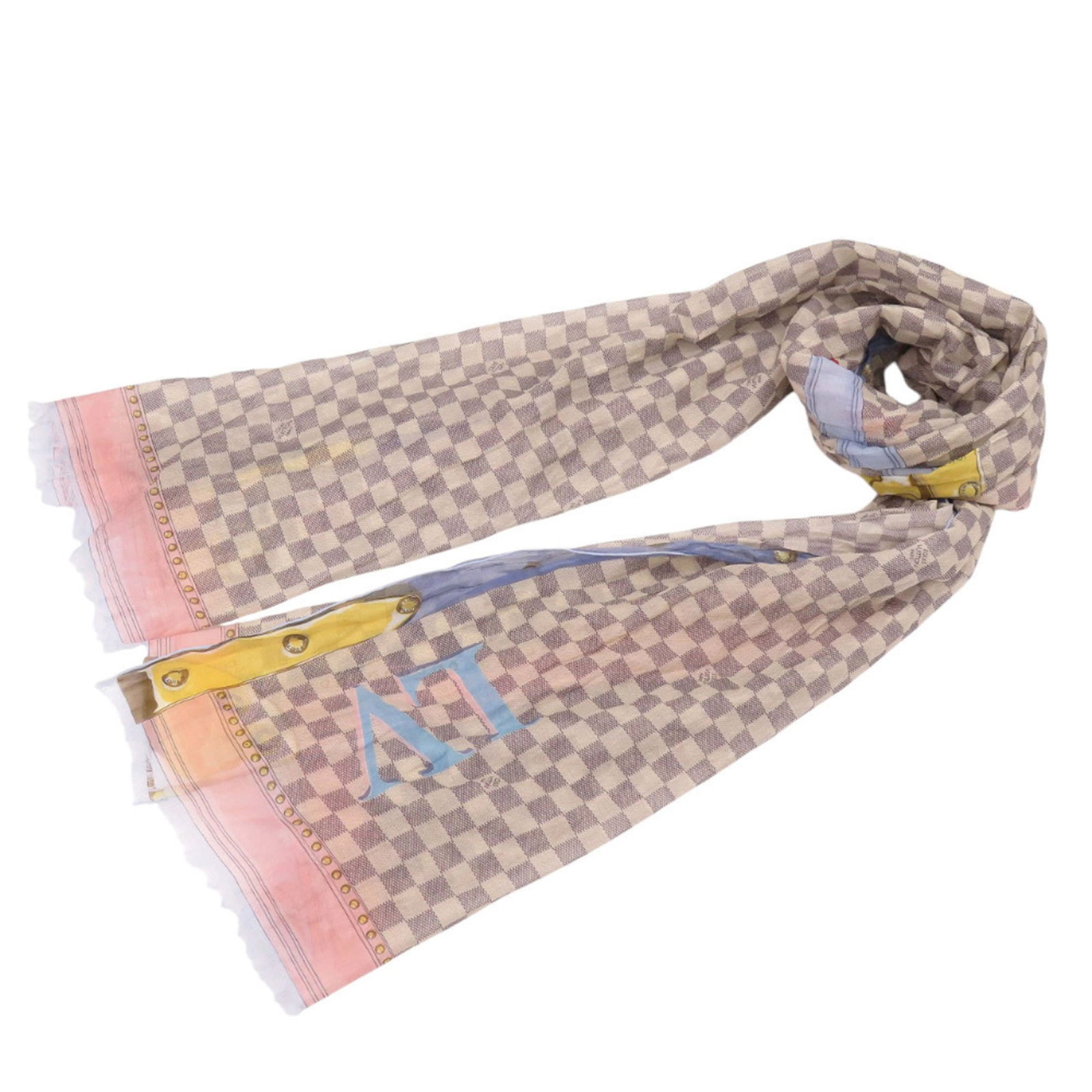Cotton Louis Vuitton Scarf (1 of 10)