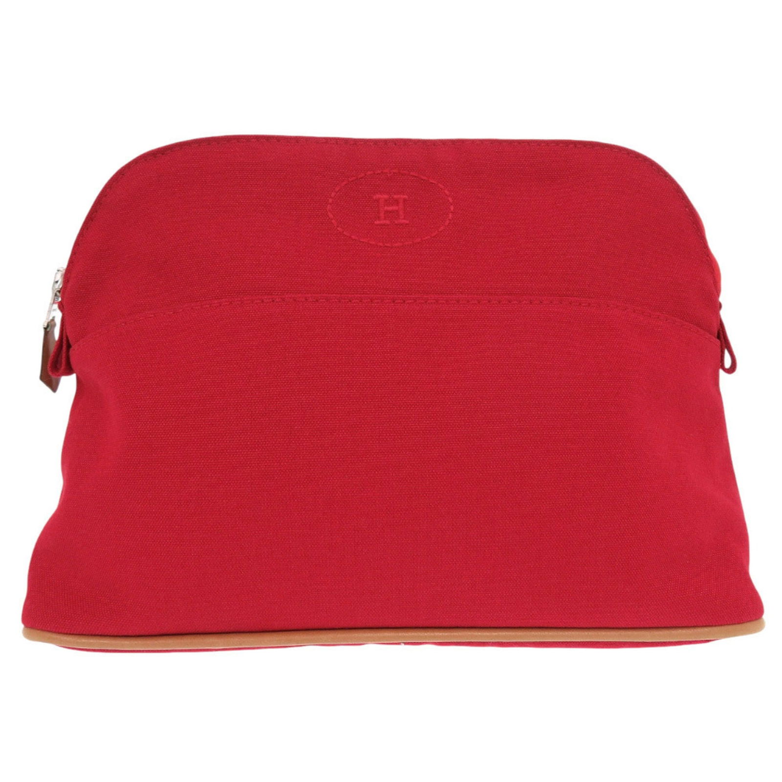 Leather - Hermes Pouch Cotton Canvas: Leather - Hermes Pouch Cotton Canvas This listing features Leather - Hermes Pouch Cotton Canvas. Item specifics are provided below. Item Specifics: Brand: Hermes Type: Pouch Material: Cotton Canvas ,