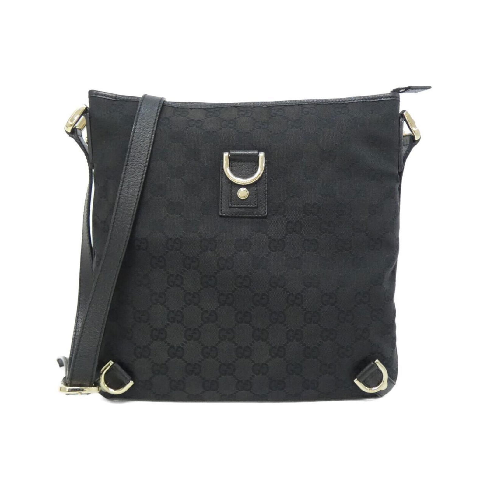 Canvas Gucci Shoulder Bag Gg (1 of 8)