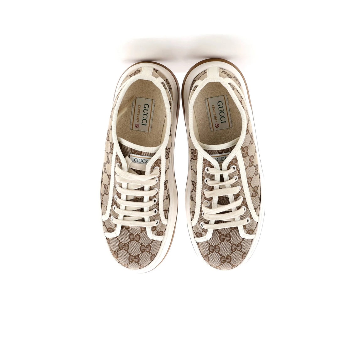 Canvas Gucci Men's Tennis Trek Sneakers GG - 2