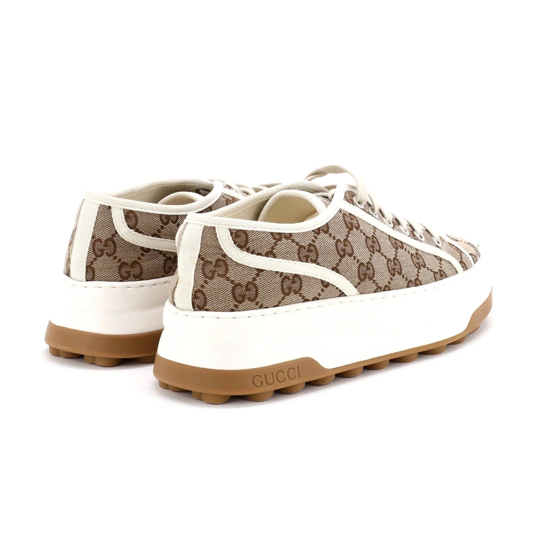 Canvas Gucci Men's Tennis Trek Sneakers GG - 3