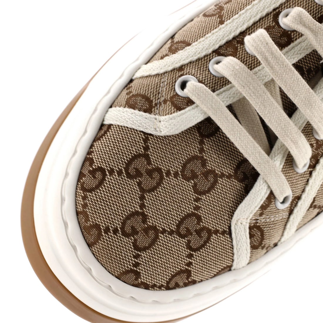 Canvas Gucci Men's Tennis Trek Sneakers GG - 5