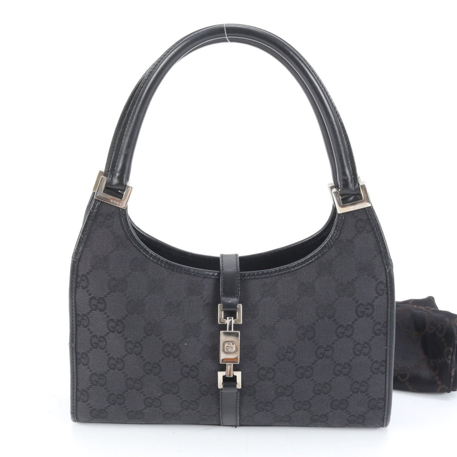 Canvas - Gucci Handbag - Shoulder Bag Leather (1 of 10)