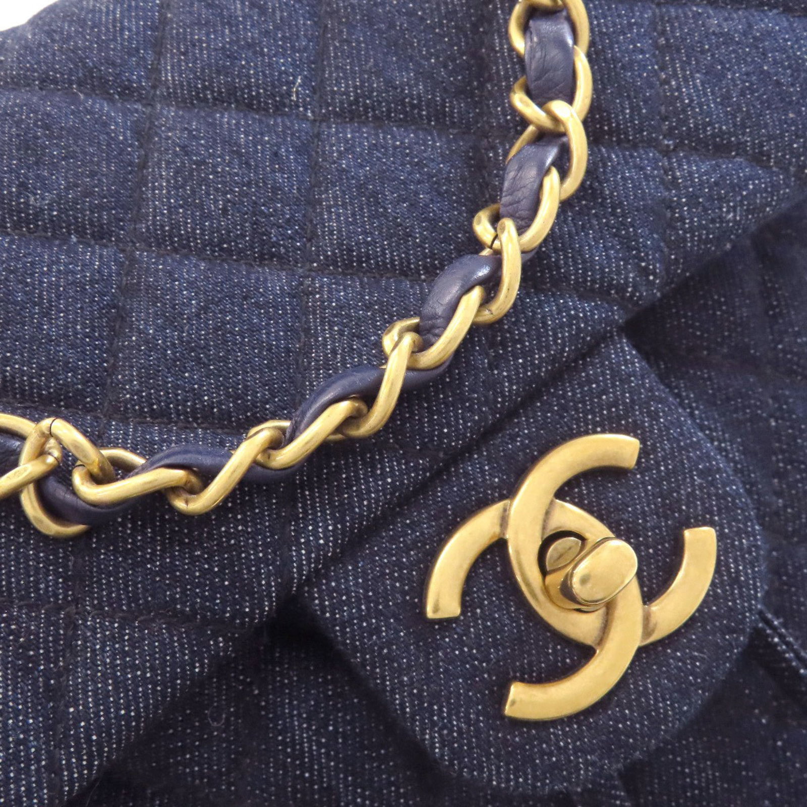 Denim Chanel Backpack - 15