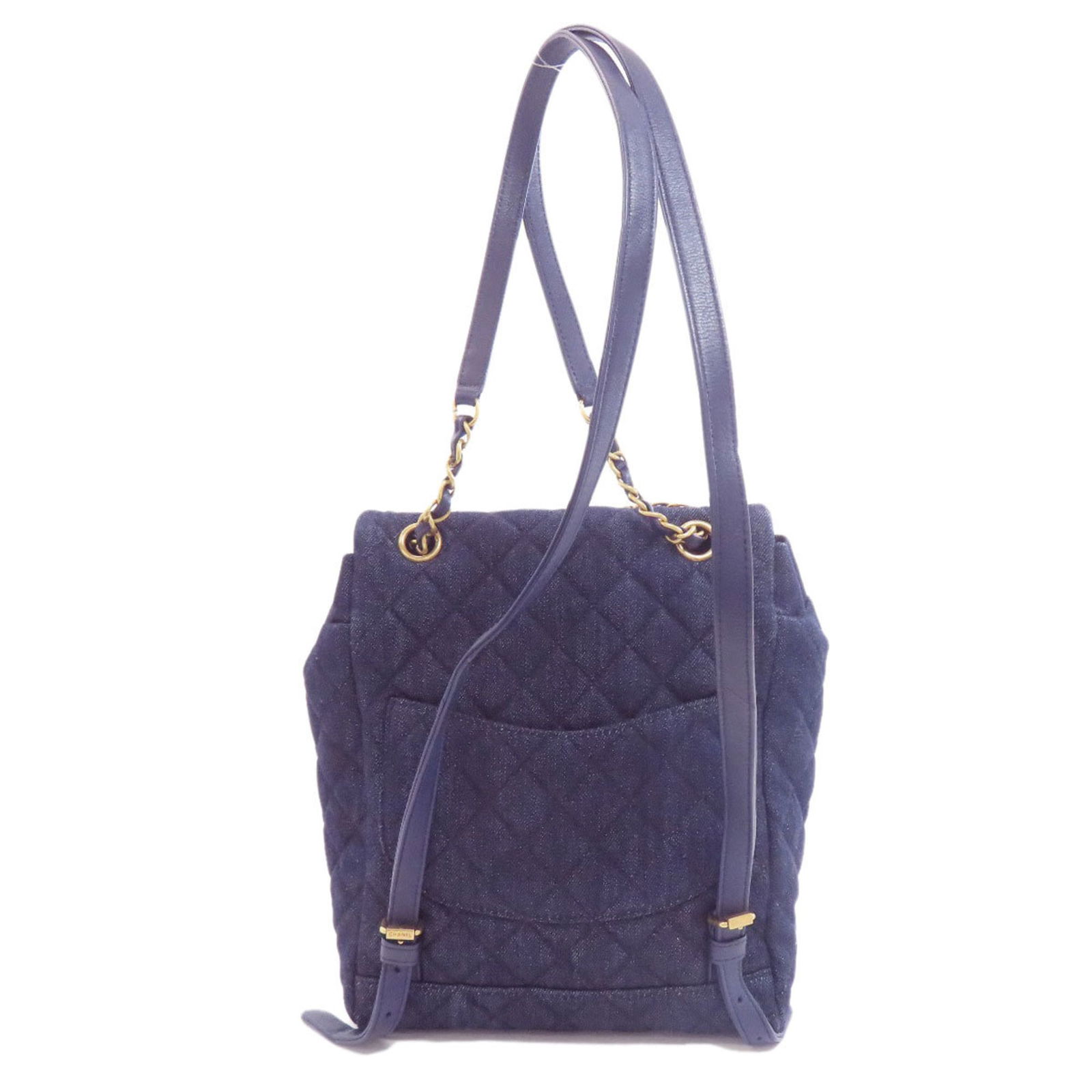 Denim Chanel Backpack - 2