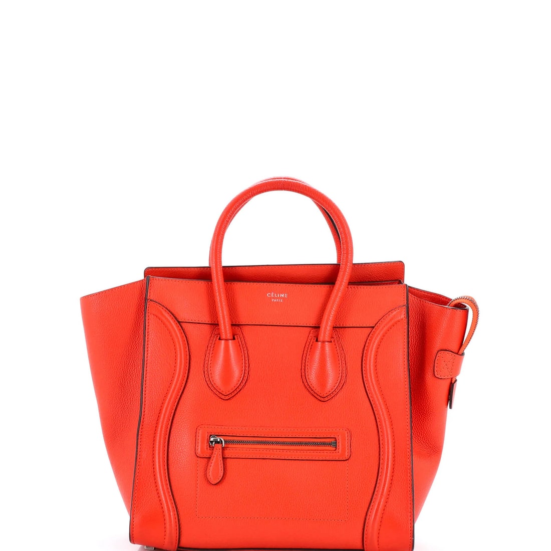 Mini Celine Luggage Bag Grainy Leather: Mini Celine Luggage Bag Grainy Leather This listing features Mini Celine Luggage Bag Grainy Leather. Item specifics are provided below. Item Specifics: Brand: Celine Exterior Material: Leather