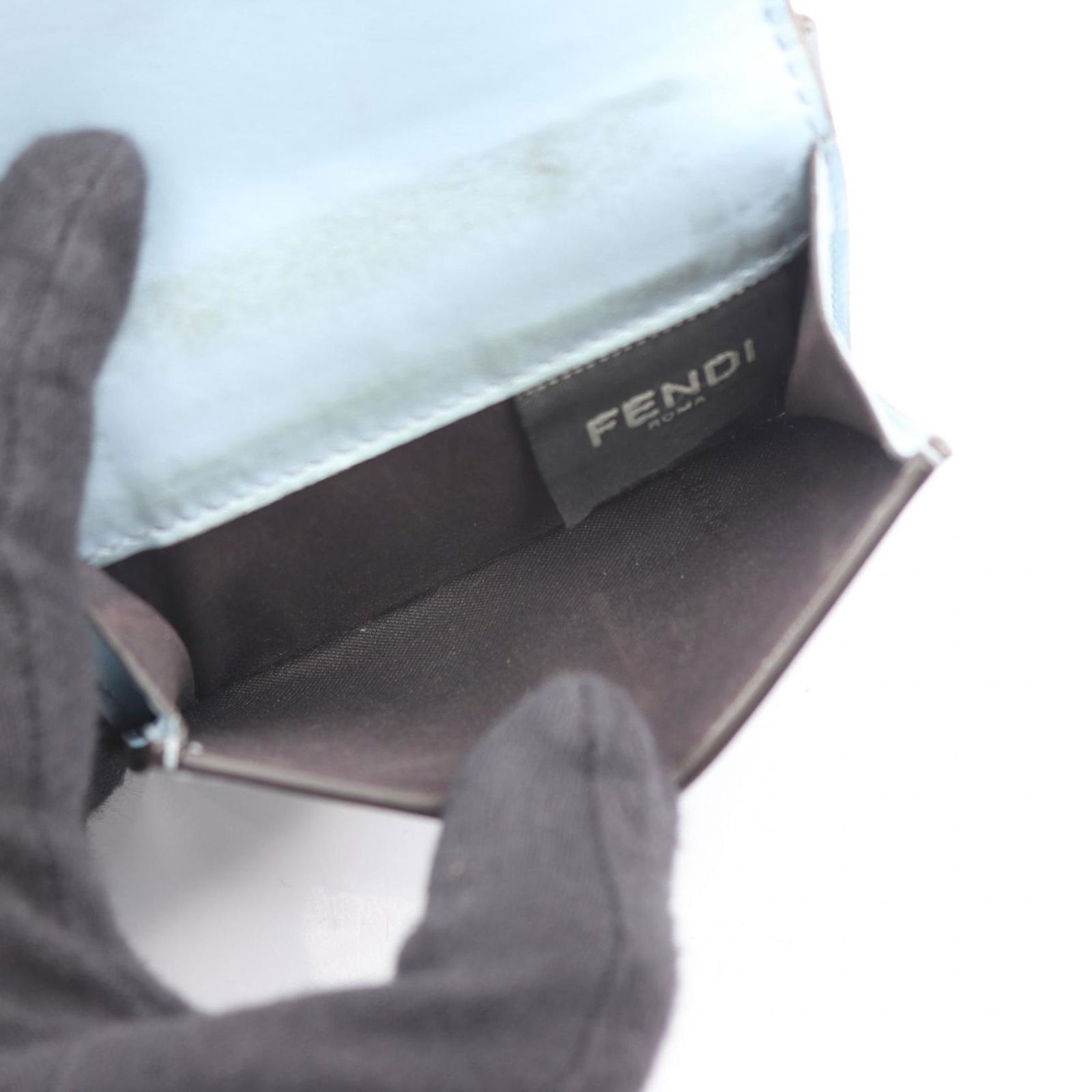 Leather Fendi Wallet (Tri-Fold) - 4