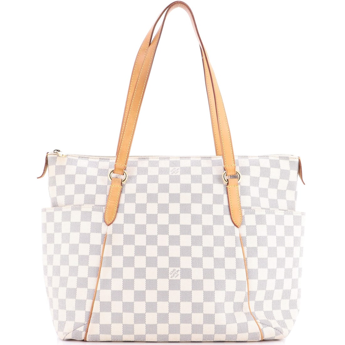MM Louis Vuitton Totally Handbag Damier: MM Louis Vuitton Totally Handbag Damier This listing features MM Louis Vuitton Totally Handbag Damier. Item specifics are provided below. Item Specifics: Brand: Louis Vuitton Exterior Material: