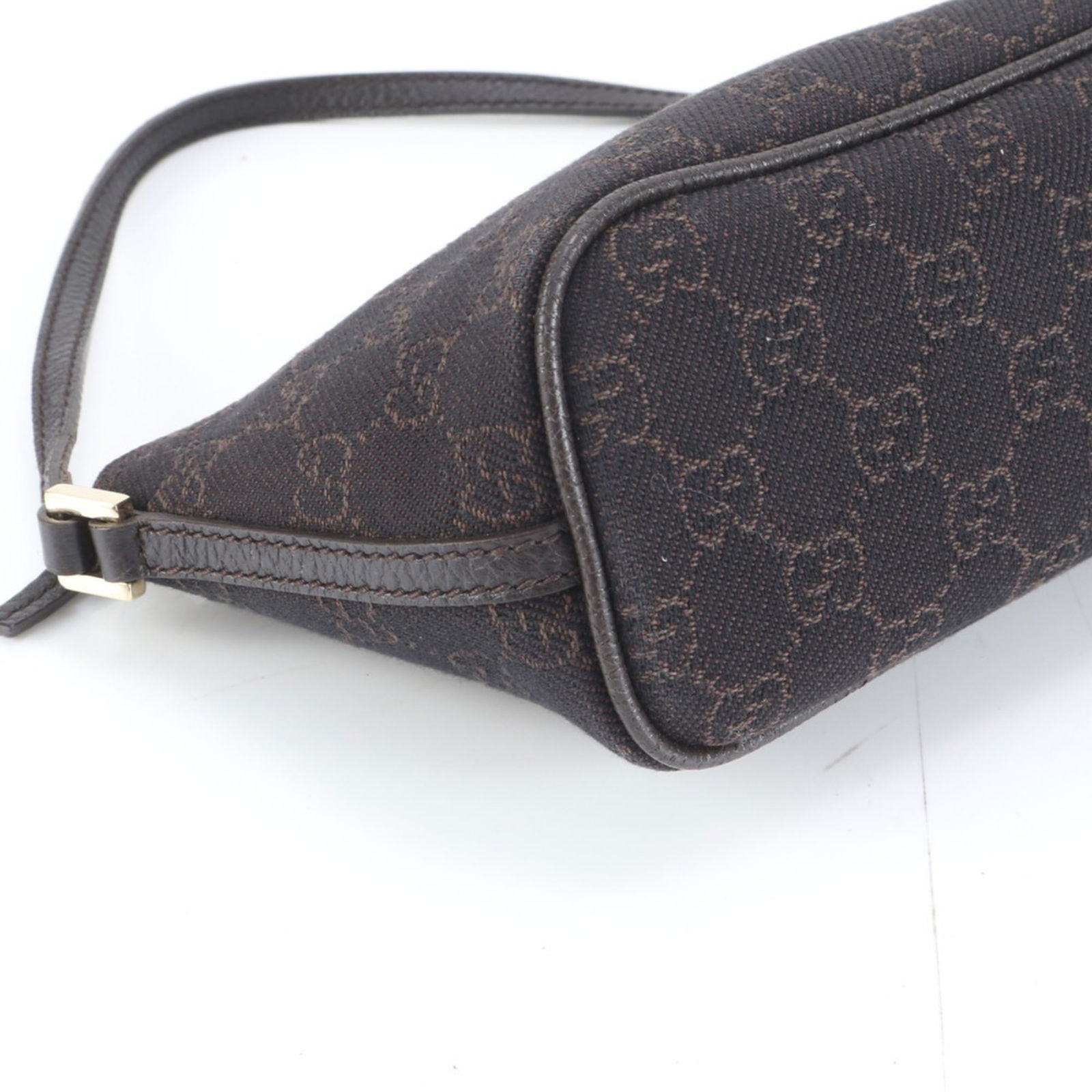 Canvas - Gucci Handbag - Pouch - Shoulder Bag Leather - 4