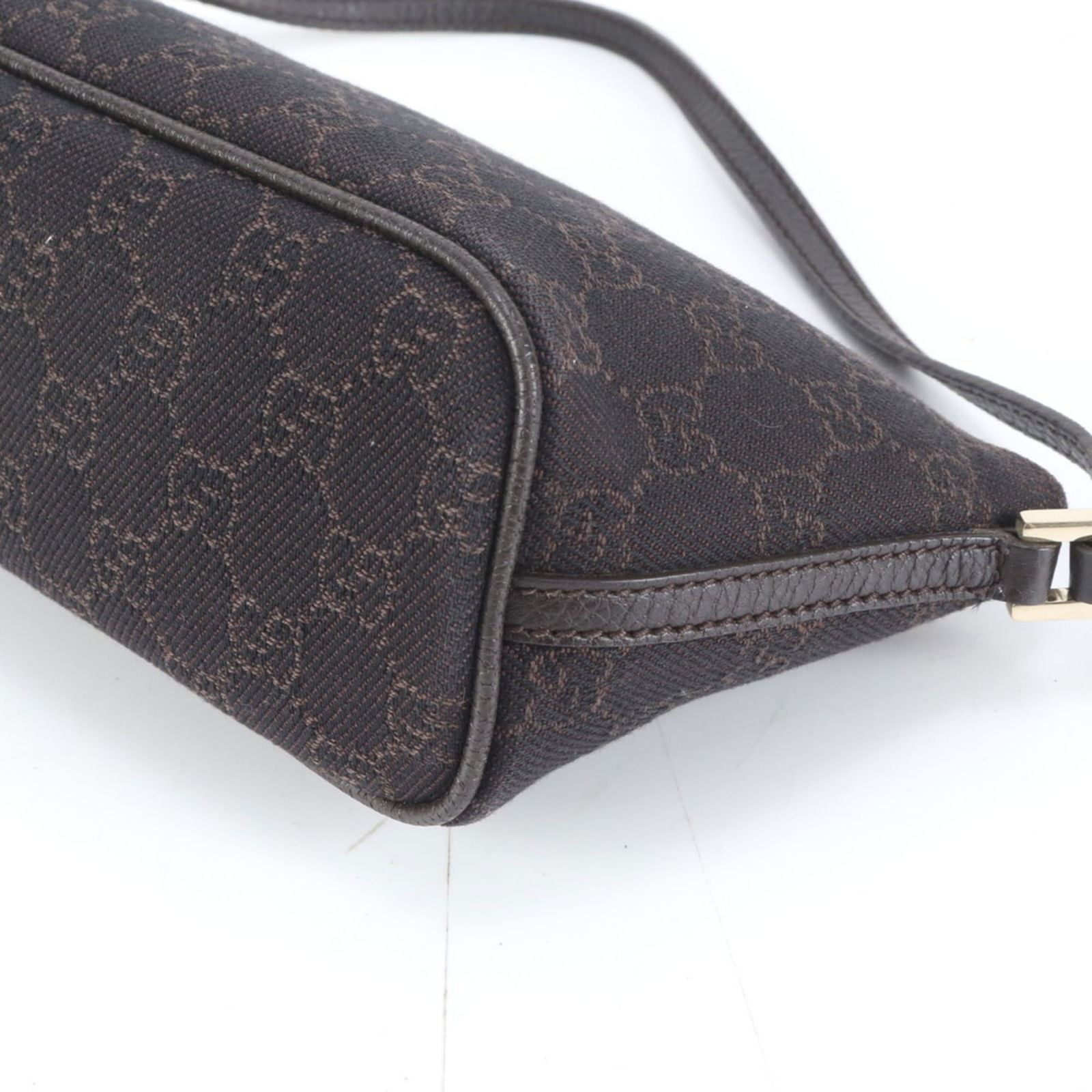 Canvas - Gucci Handbag - Pouch - Shoulder Bag Leather - 5