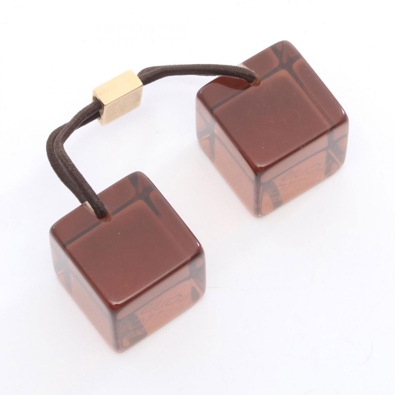 Resin Louis Vuitton Hair Tie - 2