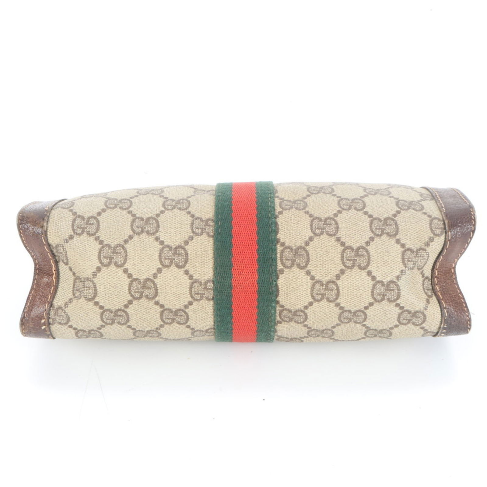 Coated Canvas - Gucci Clutch Bag Leather - 4